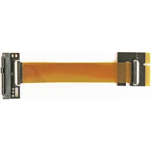 Add On Card U2 NVME Riser U.2 to PCIe 3.0 PCI Express X4 Riser Card Raiser Adapter 12cm FPC Cable for 2.5" NVMe U.2 SFF-8639 SSD