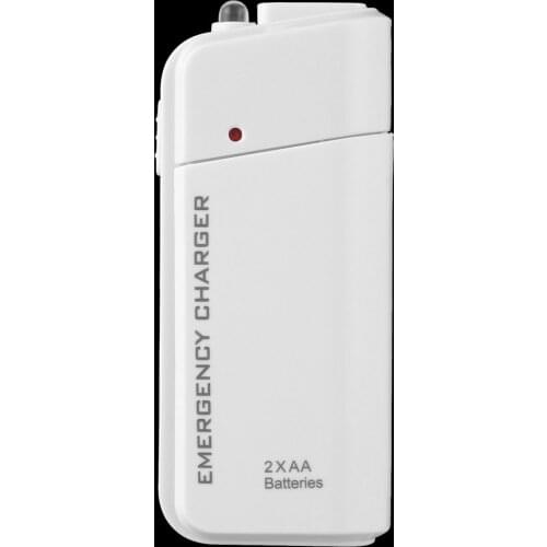 Universal Portable USB Emergency use 2xAA Battery Extender Charger Power Bank Supply Box For iPhone Mobile Phone for MP3
