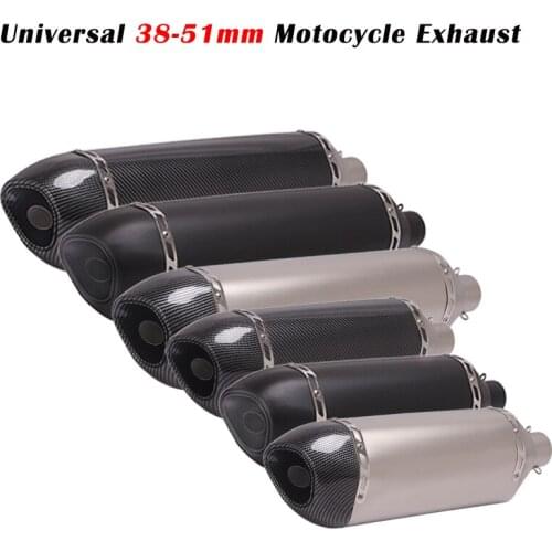 38 - 51mm Universal 470mm 570mm Motorcycle Yoshimura Exhaust Escape Modified Muffler DB Killer For GSX-S 750 S1000RR DUKE 790 R1