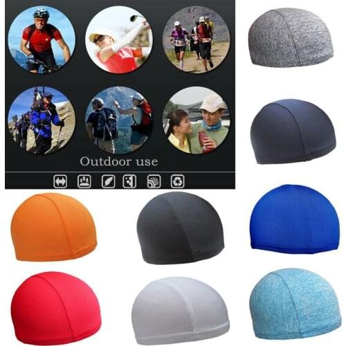 Cycling Cap Helmet Liner Helmet Inner Cap Elastic Sports Cap Outdoor Cap Semicircle Cap Bike Hat Cycling Cap
