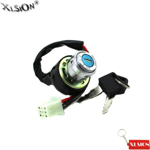 XLSION Aftermarket 6 Wires On Lock Off Three Position Key Switch For Kazuma Falcon 90 90cc Falcon 110cc 250 250cc