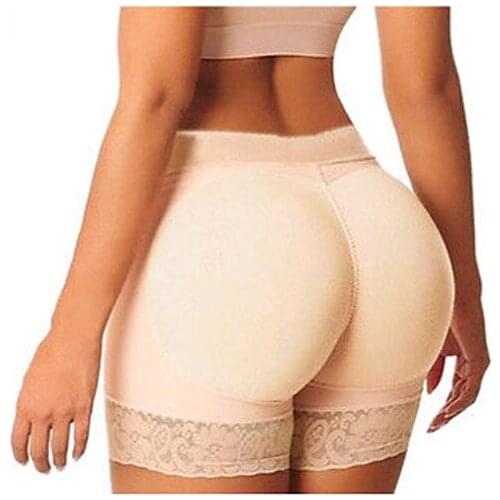 Women Pantie Push Up Hip High Waist Elastic Padded Panty Safety Underwear Skinny Boyshort Slimming Waist Trainer Hip Enhancer