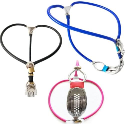 Female Invisible Chastity Belt Womens Waistband with Chastity Lock Anti Masturbation Adult Products Sex Toys for Women