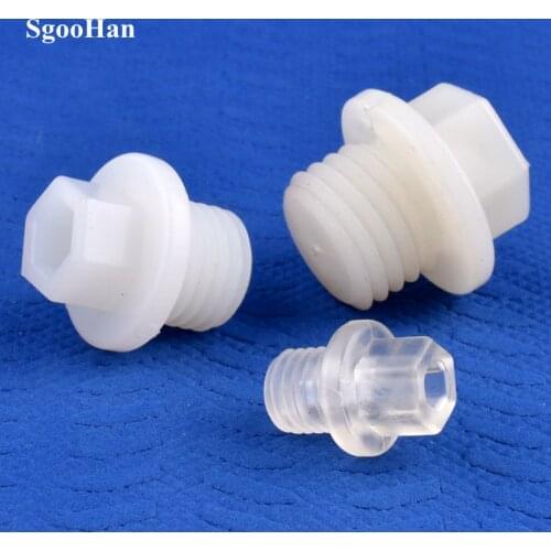 1~100pcs M4~M20 Thread Plastic Hose End Plug Aquarium Fish Tank Aerator Hose Joint Micro Irrigation Water Pipe Connector End Cap