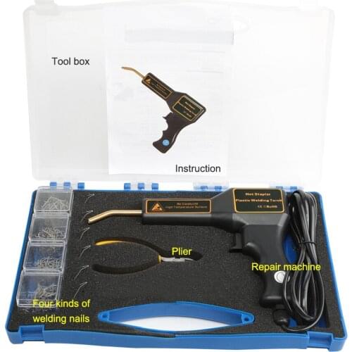 2021 for plastic Bumper soldering staples repair pvc Car tools Semi-automatic plastic welding machine welder soldering iron pipe