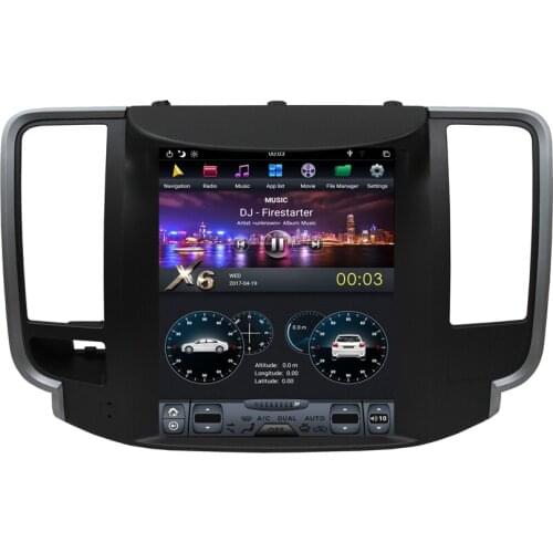 2Din Car Tape Recorder Radio Tesla Android 9 GPS Navigation Multimedia Player For NISSAN Teana 2008 2011 10.4" Stereo Head Unit