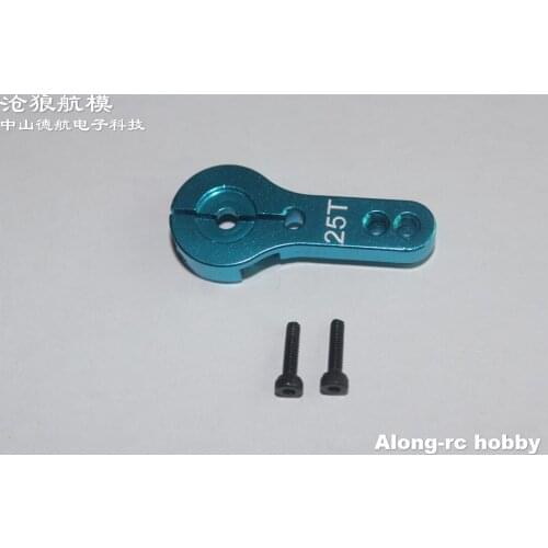 FREE SHIPPING 4PCS 25T Aluminum Servo Horn Arm for Standard Servos MG995 MG946R MG996R MG945 RC For Futaba Power HD Servos Part
