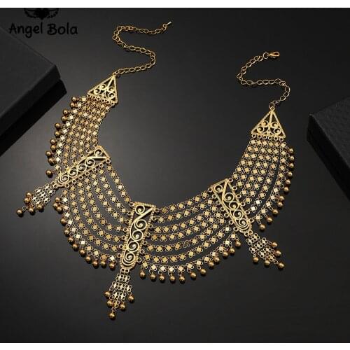 African Muslim Islamic Jewelry Turkish Middle East Big Allah Necklace Gold Color Arab Persia Dubai Birthday Women Gifts
