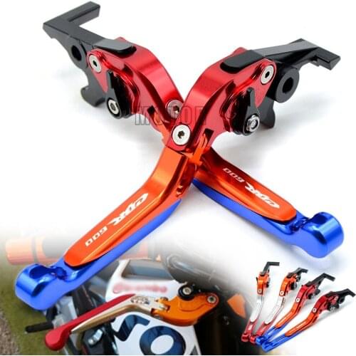 Motorcycle CNC Aluminum Foldable Brake Clutch Levers For Honda CBR600RR 2007-2018 Extendable Adjustable Folding CBR 600RR 600 RR