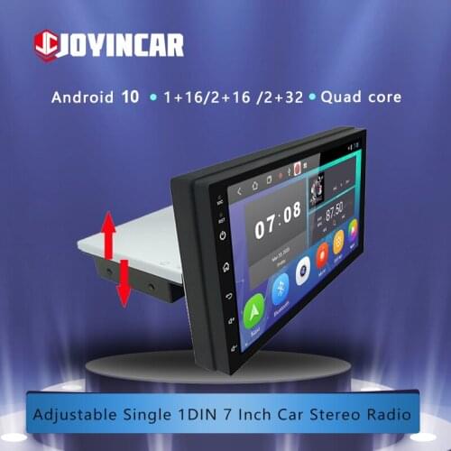 JOYINCAR 1 din Android 10 Multimedia no DVD Video Player GPS Navigation Car Radio Stereo Wifi BT OBD DAB SWC DVR CAM