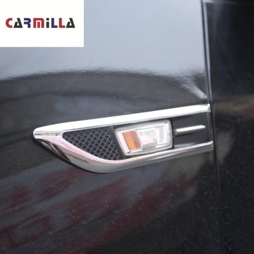 Carmilla ABS Car Side Signal Turn Lamp Light Turning Lights Cover Trim Sticker for Chevrolet Cruze 2009 - 2016 Sedan Hatchback