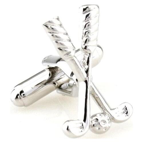 Free shipping new arrival copper cuff link directly factory supply wholesale golf