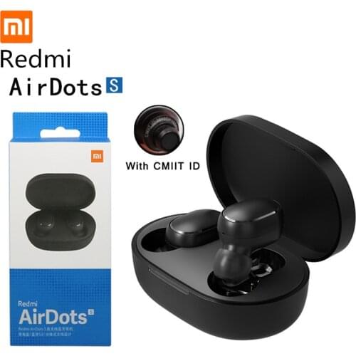 Xiaomi Redmi Airdots 2 Airdots S TWS Bluetooth 5.0 Earphone Stereo Bass With Mic Handsfree Earbuds Noise reduction AI Control