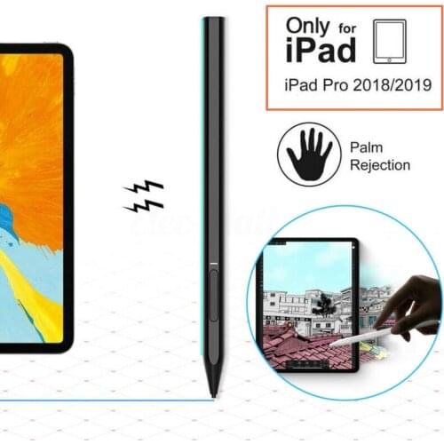 For ipad Pencil Apple Pen Drawing Compatible Apple Pencil 2 iPad Pro 11 12.9 2020 2019 Air 4 7th 8th Palm Rejection Metal