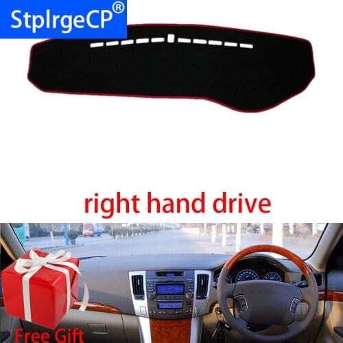 Car Dashboard Cover Mat for HYUNDAI sonata NF NFC 2009 Right Hand Drive Dashmat Pad Dash Mat Covers Dashboard Accessories
