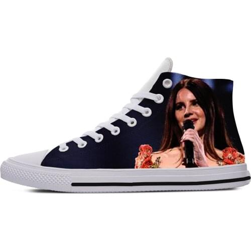 2019 Hot Cool Fashion Pop Funny New Summer High Quality Sneakers Handiness Casual Shoes 3D Printed For Men Women Lana Del Rey