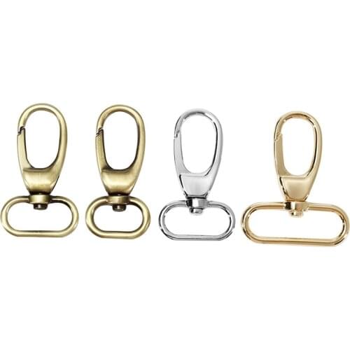 20mm 25mm 32mm 38mm trigger snap hook bag swivel hooks hardware claw hook for sewing bag parts accessories