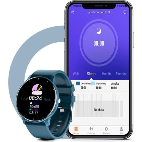 Men Women Smart Watch Weather Forecast Smart Tracker Heart Rate Monitor Sports Smartwatch Music Control Clock For Android IOS
