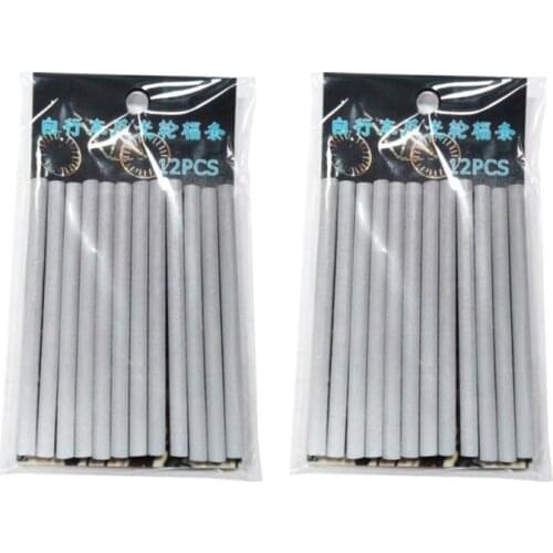 24pcs Reflective Mount Clip Tube Bike Night Reflective Stick Mountain Rear Bike Reflector Light