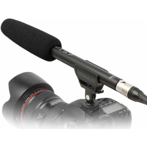 TASCAM TM-DR150SG shoctgun style Interview microphone for SLR movie recording