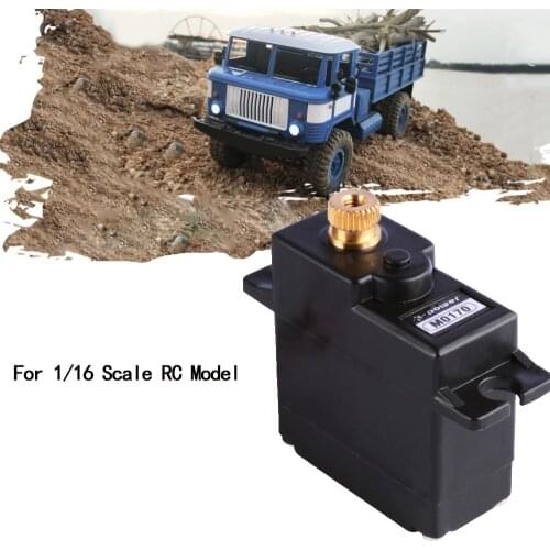 K-power M0170 21G/2.5KG/0.09S High Speed Metal Gear Micro analog Servo for 1/16 WPL RC Car B16 B24 B36 C14 C24 Glider Plane