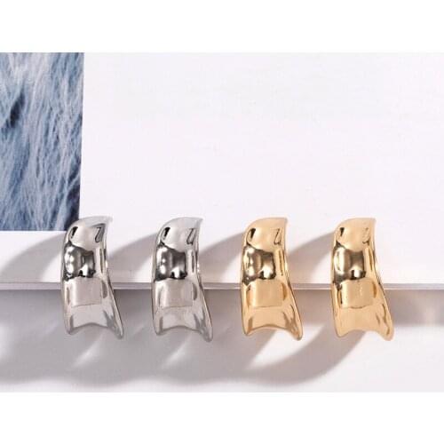 YWZIXLN Fashion Bohemian Earrings Jewelry Cute C Shape Vintage Stud Earring Brincos Tortoise Jewelry For Women Wholesale E074