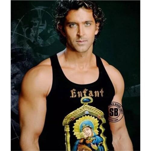 5D DIY Full Round Diamond Painting Movie Star Hrithik Roshan 3D Embroidery Poster Cross Stitch Rhinestone Home Decor Gift Y1389