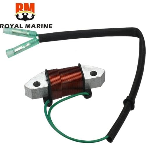 61N-81313-00 Coil, Lighting For Yamaha Outboard Motor 25HP 30HP 2 stroke Replacement parts 61N-81313，free shipping
