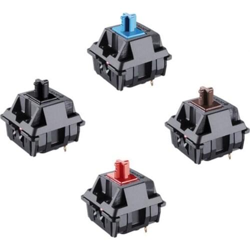 8Pcs/Set Mechanical Keyboard Black Red Brown Green Shaft 3 Pin Button for Cherry