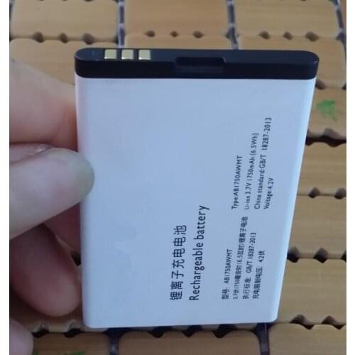 1750mAh AB1750AWMT Phone Battery For Philips E380 Mobile Replacement Rechargeable Li-ion Battery with phone stander