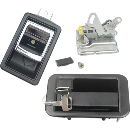 Excavator accessories For HYUNDAI R225-7 R215-7 Cab door lock assembly