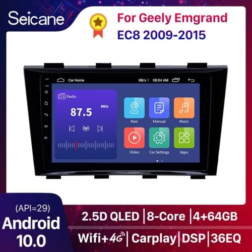 Seicane Car Multimedia Player Andriod GPS Navigation for Geely Emgrand EC8 2009 2010 2011 2012-2015 2DIN HD Autoradio WiFi USB