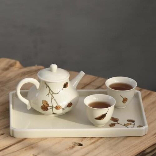 MCJ tea pot set tea set kungfu tea set tea cup set tea set chinese chinese tea set gaiwan ceramic tea set