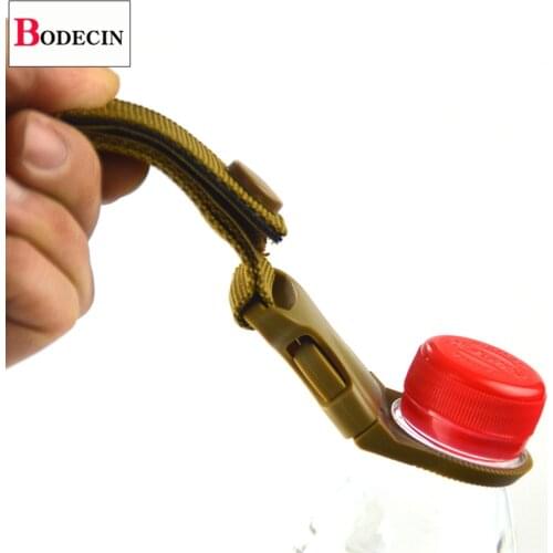 EDC Tactical Gear Military Nylon Webbing For Outdoor Tools Buckle Hook Water Bottle Holder Belt Clip Bushcraft Camp Carabiners