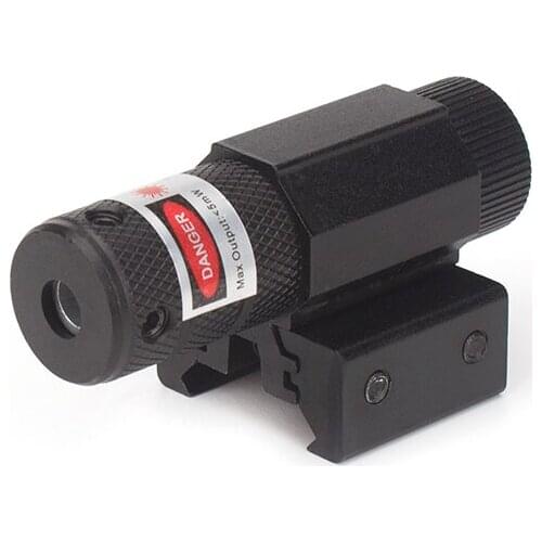 Compact Glock Red Laser Sight with 11mm 20mm Picatinny Rail Mount for Rifle Laser Sight Hunting Collimtor
