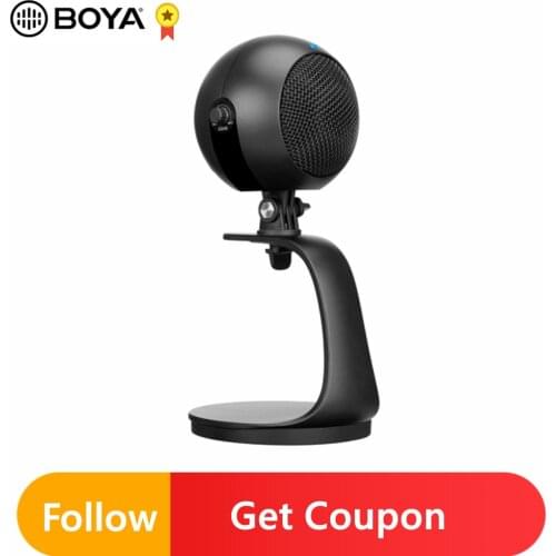 BOYA BY-PM300 Profession Microphone Computer Desktop Live Singing Recording Conference Room Pointing Radio USB Microphone