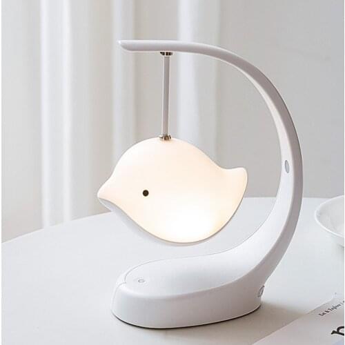 Mini Bluetooth Speaker Cute Birds Creative Romantic Bedroom Bedside Charging Music Table Lamp Birthday Gift Tanabata Night Light