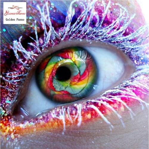 Full Square Diamond Embroidery Handmade"eye" Knitting Set diamond painting House Living Room Decoration 12
