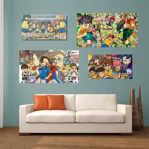Inazuma Eleven Poster Wall Art Decoration Prints Canvas For Dorm Living Room Home Kids Bedroom Decor Painting