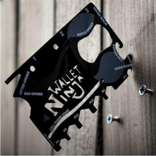 Modern Ninja Wallet 18 In 1 Multi Tool Kit-Ninja Pocketknife design product