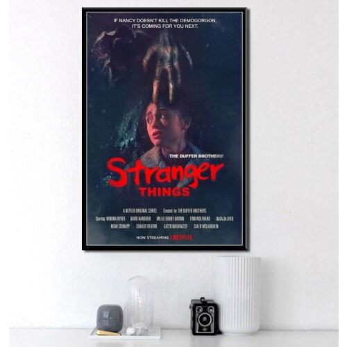 Stranger Things Season 3 Canvas Painting Posters And Prints Wall Art Picture Vintage Movie Poster Decorative Home Decor Tableau