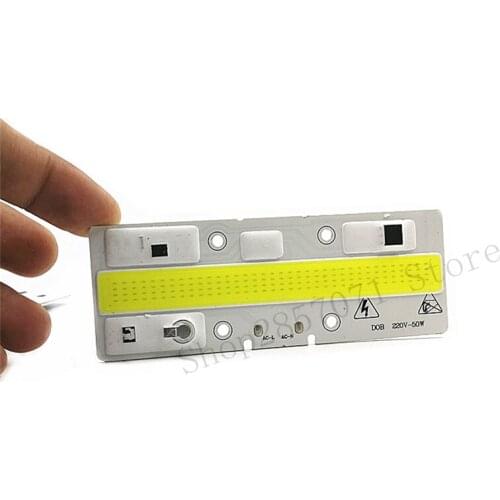 DOB LED Lamp Chip 220V High Power 50W Input Smart IC No Driver LED Bulb Flood Light Spotligh