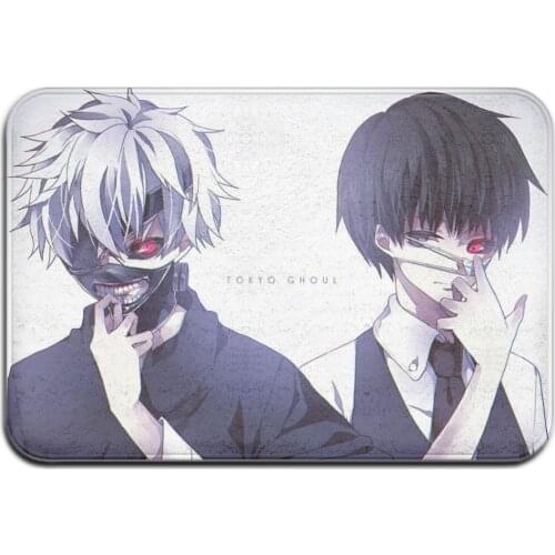 Tokyo Ghoul Kitchen Door Mat Tapete Doormats Carpet Thin Non-Slip Kitchen Bathroom Carpet Home Floor Mats
