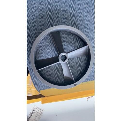 1pc 0.36 belt pulley flywheel Main engine wheel Nose wheel Air compressor air pump 260mm diameter