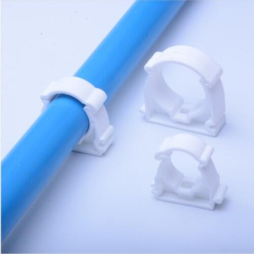 10pcsQuick pvc Plastic water pipe clamp joints crimping tools coupling fittings 20mm-40mm