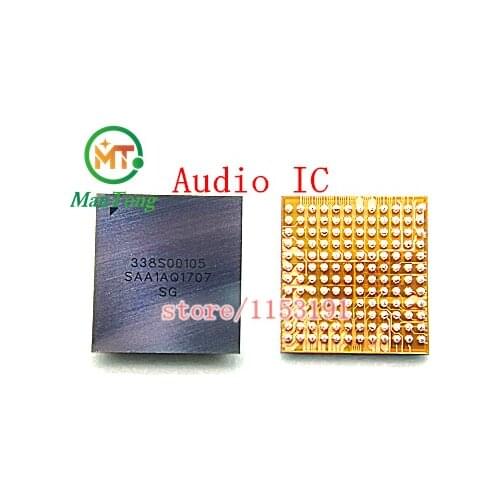 5pairs(10pcs) for iphone 6S 6SP 7 7P small audio codec ic chip U3301 U3402 338S00220+ big main audio codec ic U3101 338S00105