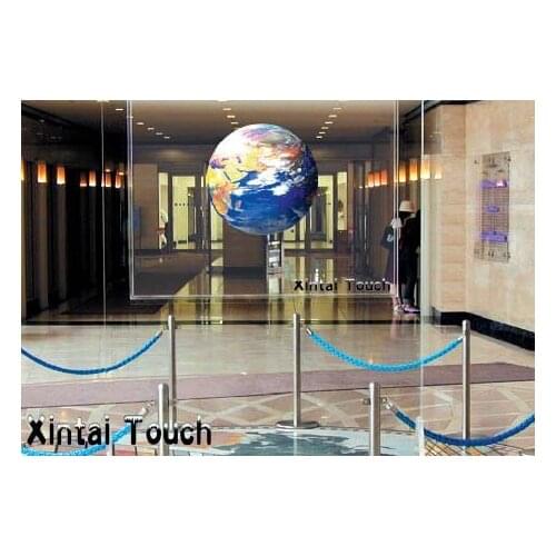 Promotion! 3m* 1.5m Dark gray Adhesive Rear Projection Screen film for Glass or acrylic sheet