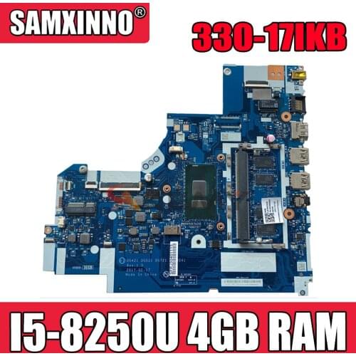 Akemy For Lenovo Ideapad 330-17IKB 330-15IKB Notebook Motherboard NM-B451 CPU I5 8250U RAM 4GB 100% Test
