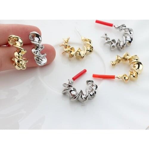 Zinc Alloy Earring Accessories Jewelry Making Supplies 6pcs/lot DIY Bulk Items Wholesale Lots Jewelry Findings Nickel Free