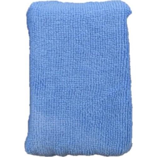 Car Microfiber Sponges Cloths Microfibre Hand Wax Polishing Pad Block 12x8x4cm